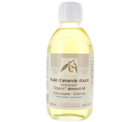 Bio Süßmandelöl Hautpflegend Laboratoire Haut-Ségala - Flasche mit 250 ml