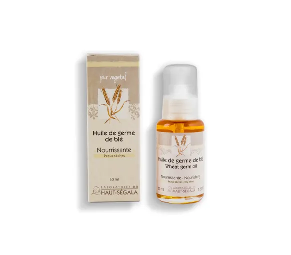 Bio Weizenkeimöl Nährend Laboratoire Haut-Ségala - Flasche mit 50 ml - image 1