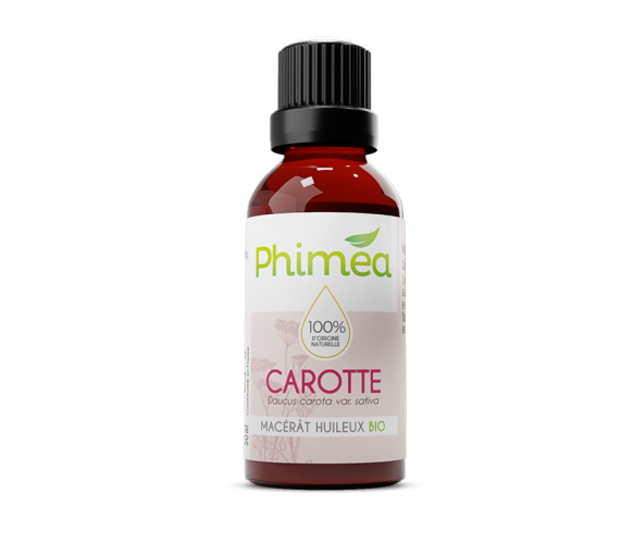 Bio-Karottenöl Phimea - Flasche mit 50 ml