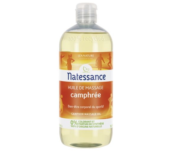 Kampfer-Massageöl Natessance - Flasche mit 500 ml