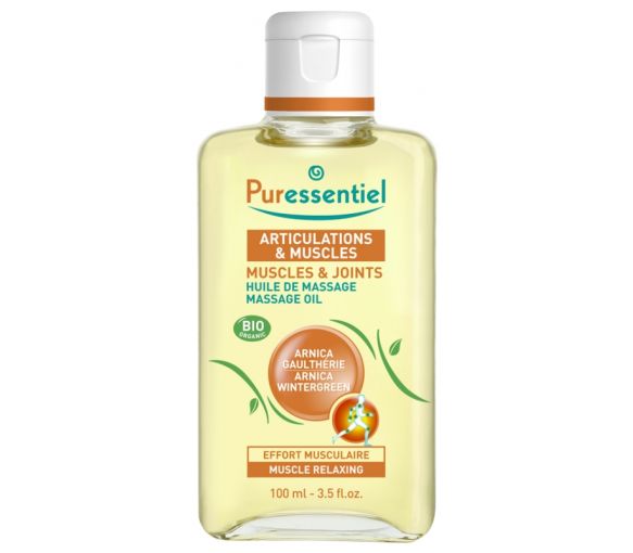 Bio-Massageöl für Muskelanstrengungen Puressentiel - Flasche mit 100 ml