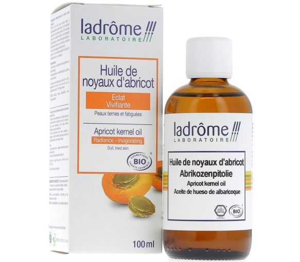 Bio Aprikosenkernöl Ladrôme - Flasche mit 100 ml