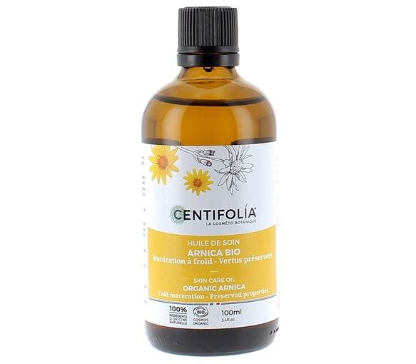 Arnika-Pflegeöl bio Centifolia - Flasche mit 100 ml