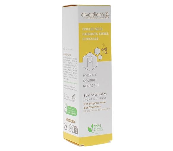 Nährende Pflege für Nägel und Nagelhaut Alvadiem - Pinsel-Tube mit 10 ml - image 1