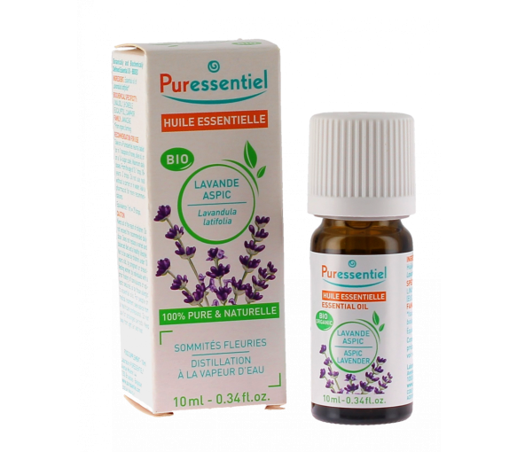 Bio ätherisches Öl Lavendel Aspic Puressentiel - Flasche mit 10 ml - image 1