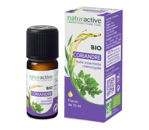 Ätherisches Öl Koriander Bio Naturactive - Flasche mit 10 ml