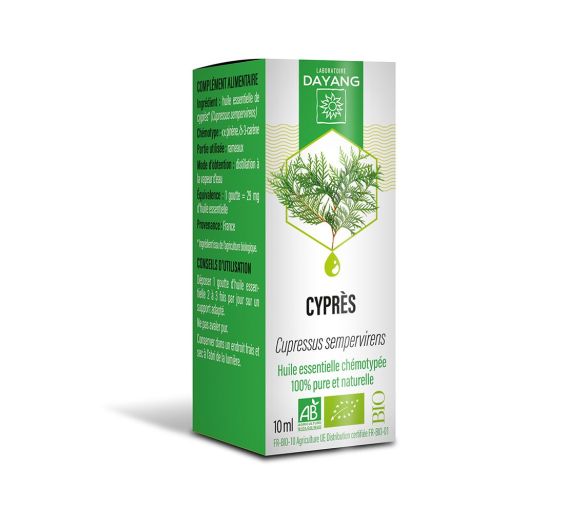 Ätherisches Öl Zypresse bio Dayang - Flasche 10 ml