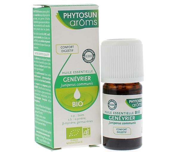 Ätherisches Öl Wacholder BIO Phytosun Arôms - Flasche mit 5 ml