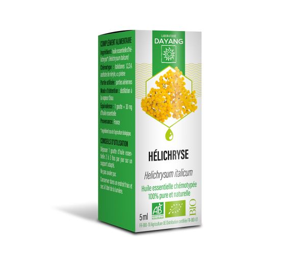 Ätherisches Öl Helichrysum bio Dayang - Flasche 5 ml