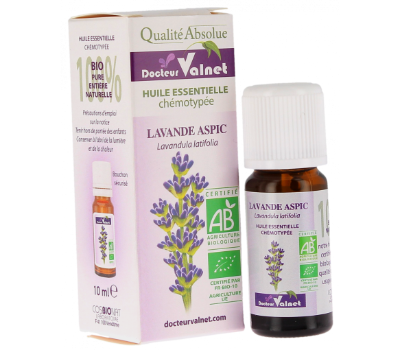 Bio ätherisches Öl Lavendel aspic Dr. Valnet - 10 ml - image 1