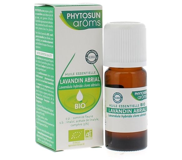 Ätherisches Öl Lavandin abrial BIO Phytosun Arôms - Flasche mit 10 ml
