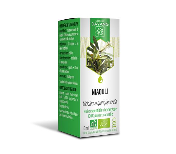 Ätherisches Öl Niaouli bio Dayang - Flasche mit 10 ml