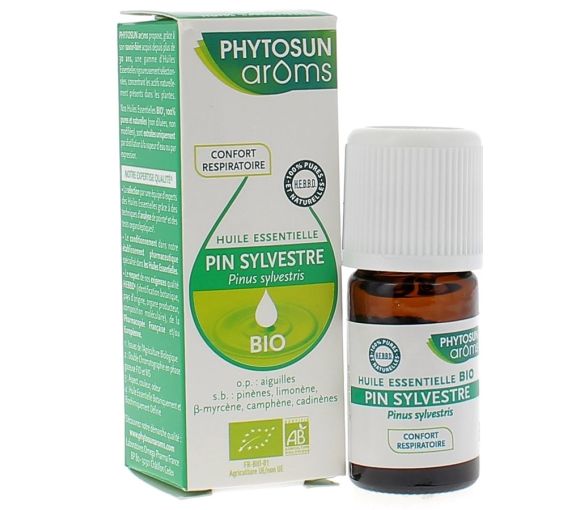 Ätherisches Öl Bio Waldkiefer Phytosun Arôms - Flasche mit 5 ml