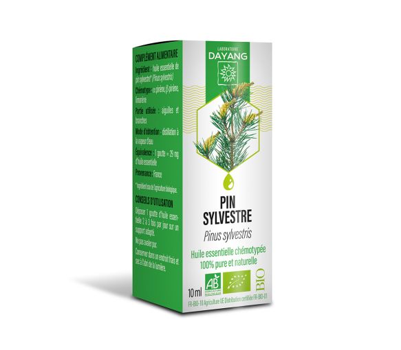 Ätherisches Öl Bio Waldkiefer Dayang - Flasche mit 10 ml