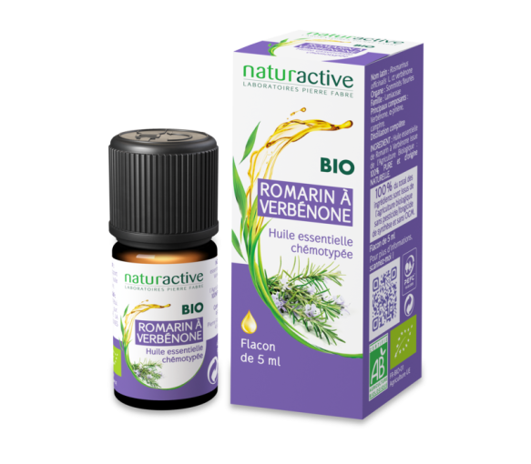 Ätherisches Öl Rosmarin mit Verbenon Naturactive - Flasche mit 5 ml