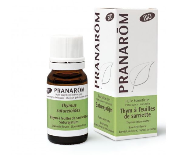 Ätherisches Öl Thymian mit Bohnenkraut bio Pranarôm - Flasche mit 10 ml