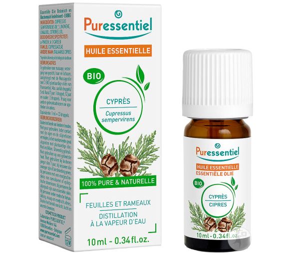 Bio-Zypressen ätherisches Öl Puressentiel - Flasche mit 10 ml