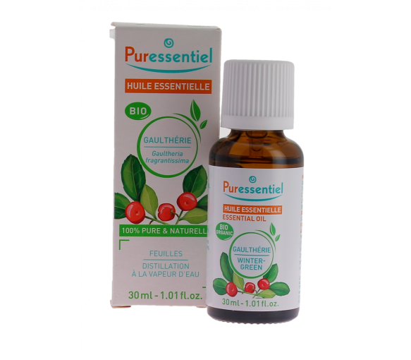 Bio ätherisches Öl Wintergrün Puressentiel - Flasche mit 30 ml