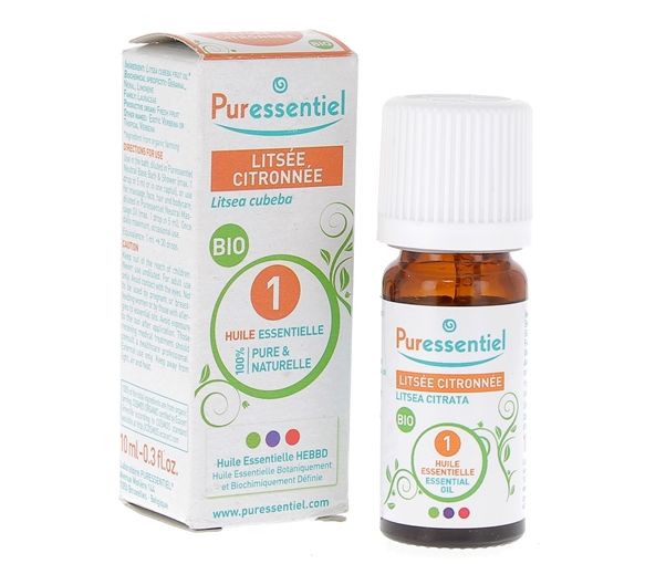 Bio ätherisches Öl Zitronenverbene Puressentiel - Flasche mit 10 ml