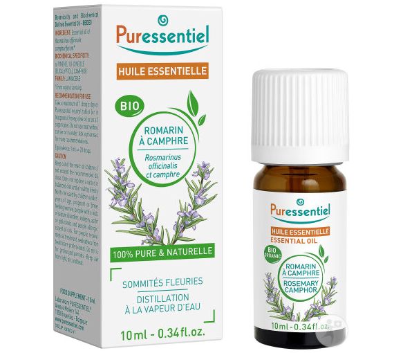 Bio ätherisches Öl Rosmarin mit Cineol Puressentiel - Flasche mit 10 ml - image 1