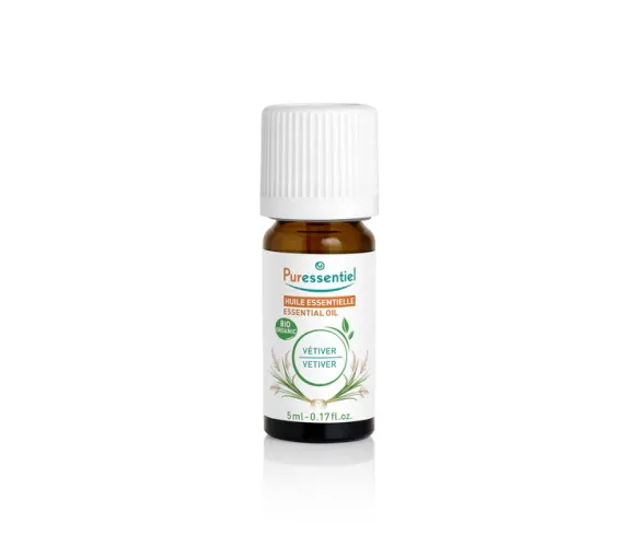 Bio ätherisches Öl Vetiver Puressentiel - Flasche mit 5 ml