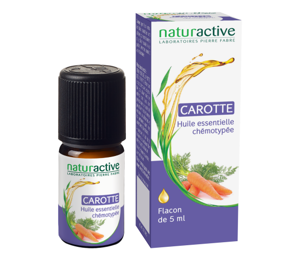 Ätherisches Öl mit chemotypisierter Karotte Naturactive - Flasche mit 5 ml