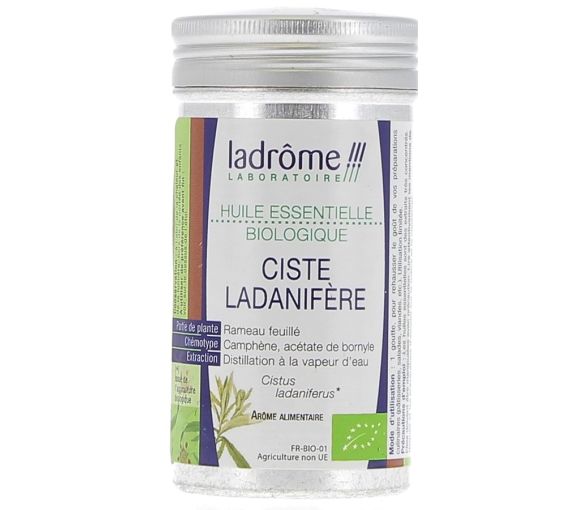 Bio-Lebensmittel Cistrose ätherisches Öl Ladrôme - Flasche mit 10 ml