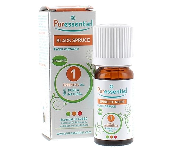Bio ätherisches Öl von schwarzem Fichten Puressentiel - Flasche mit 5 ml