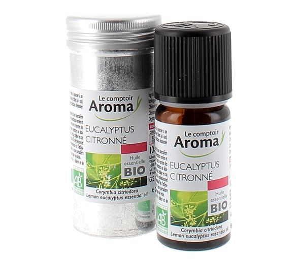 Bio Zitronen-Eukalyptus-Ätherisches Öl Le Comptoir Aroma - Flasche mit 10 ml