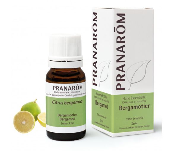 Bio Bergamotte-Ätherisches Öl Pranarôm - 10 ml Flasche