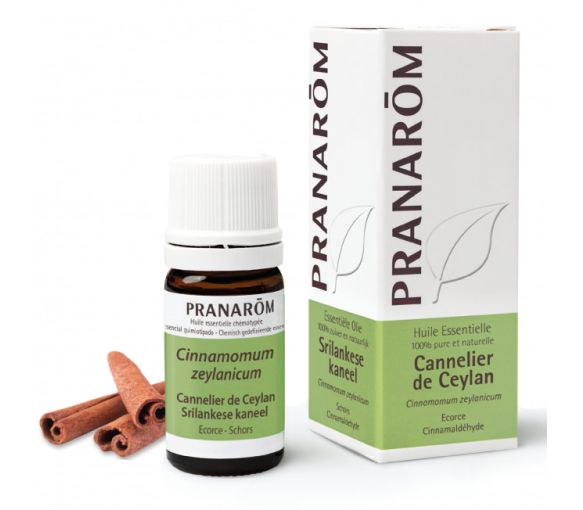 Ätherisches Öl von Ceylon-Zimt Pranarôm - Flasche mit 5 ml