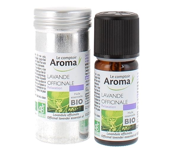 Bio Lavendelöl Officinalis Le Comptoir Aroma - Flasche mit 10 ml