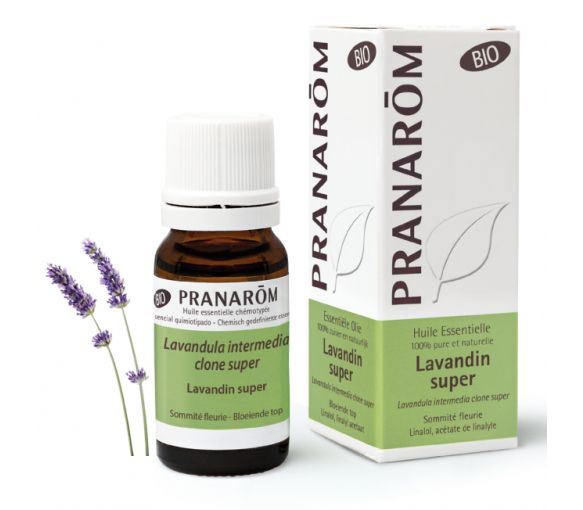 Ätherisches Lavandin Super Bio-Öl Pranarôm - Flasche mit 10 ml