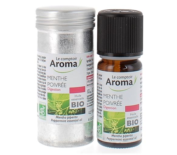 Ätherisches Öl Pfefferminze Le Comptoir Aroma - Flasche mit 10 ml