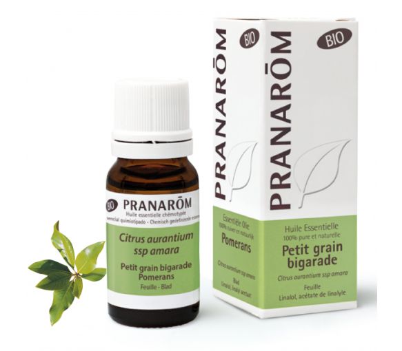 Ätherisches Öl von Petit Grain Bigarade bio Pranarôm - Flasche mit 10 ml