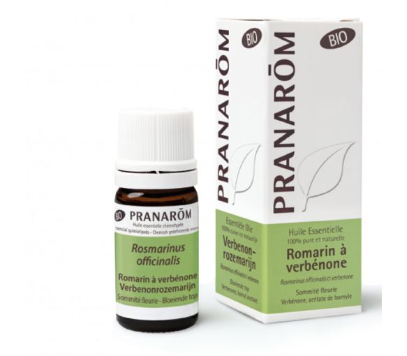 Bio Pranarôm Rosmarinöl mit Verbenon - 5 ml Flasche