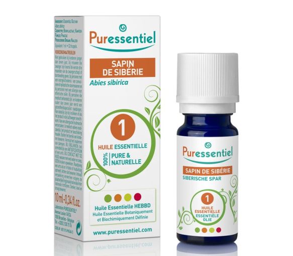 Ätherisches Öl von Sibirischer Fichte Puressentiel - Flasche mit 10 ml