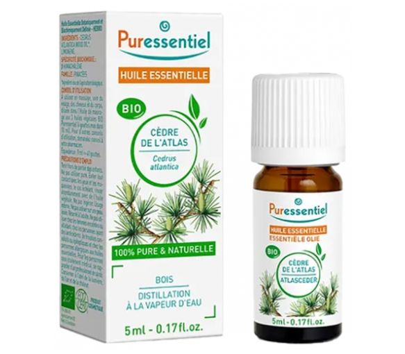 Bio ätherisches Öl aus Atlas-Zeder Puressentiel - Flasche mit 5 ml