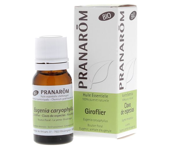 Bio-Nelkenöl Pranarôm - Flasche mit 10 ml - image 1
