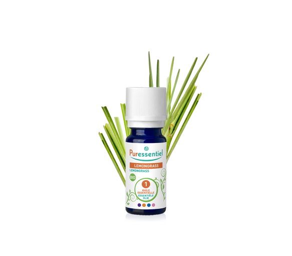 Bio Lemongrass ätherisches Öl Puressentiel - Flasche mit 10 ml