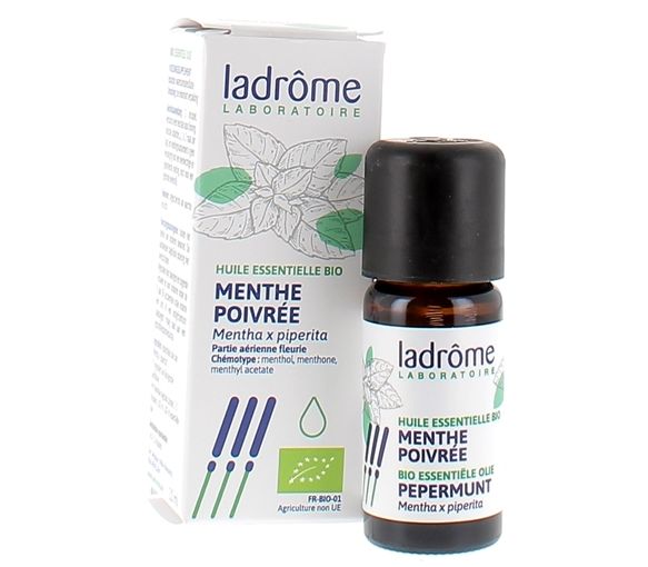 Bio Pfefferminzöl Ladrôme - Flasche mit 10 ml