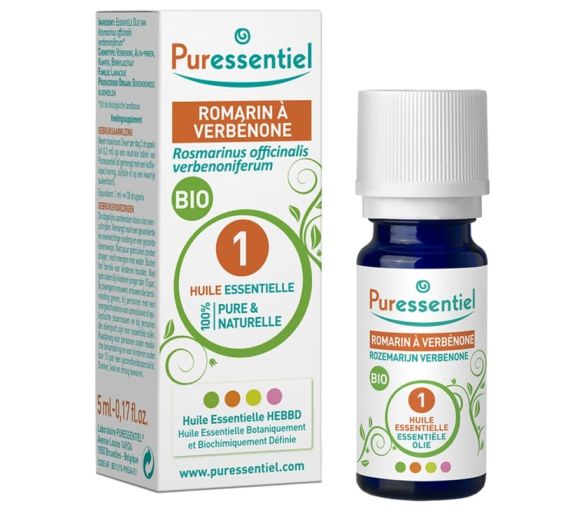 Bio Rosmarinöl mit Verbenon Puressentiel - Flasche mit 5 ml