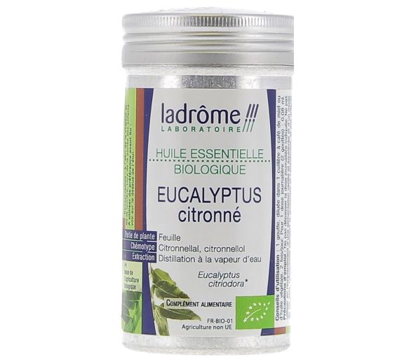 Ätherisches Öl Zitrone-Eukalyptus Ladrôme - Flasche mit 10 ml