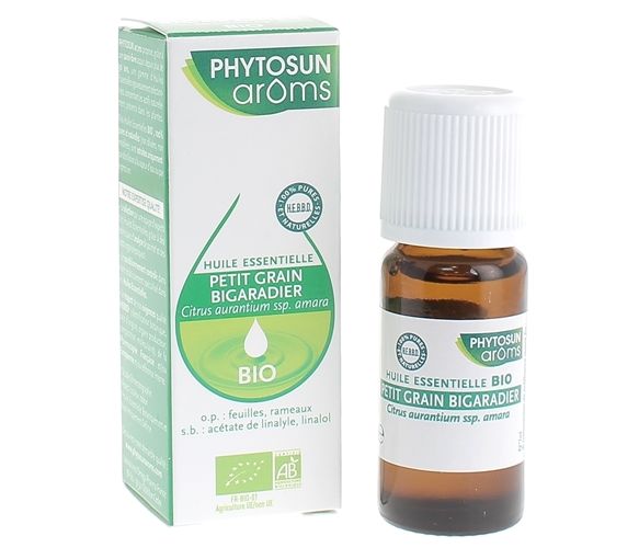 Ätherisches Öl Petit Grain Bigaradier Bio Phytosun arôms - Flasche mit 10 ml