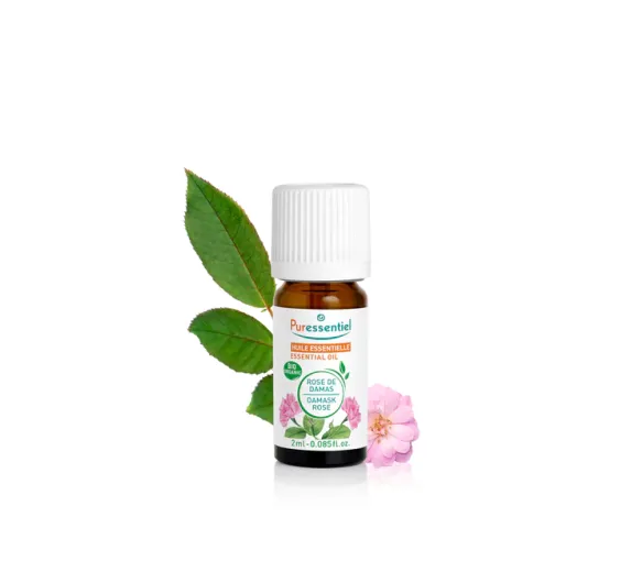 Bio-Damastrosenöl Puressentiel - Flasche mit 2 ml - image 1