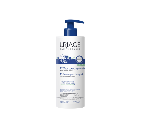 Beruhigende Waschlotion für Babys Uriage - Pumpflasche 500 ml - image 1