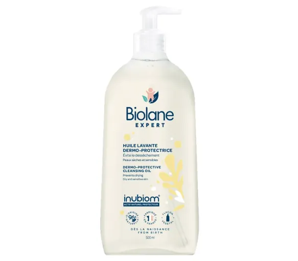 Dermo-Schutzwaschöl Biolane - Pumpflasche 500 ml
