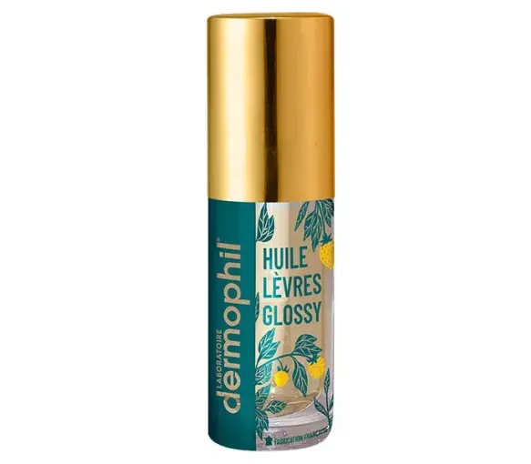 Dermophil glänzendes Lippenöl - Flasche mit 5 ml
