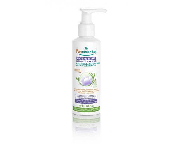Mizellenreinigungsöl für intime Hygiene bio Puressentiel - Flasche mit 150 ml - image 1