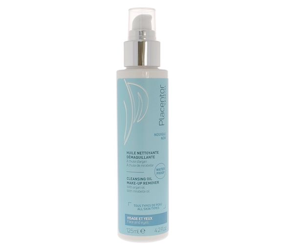 Reinigendes Make-up-Entferner-Öl Placentor vegetal - Pumpflasche mit 125 ml - image 1
